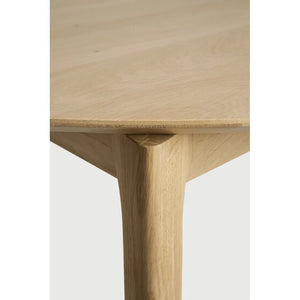 Ethnicraft – Bok – Table à Rallonge Bok – Chêne - 129/179 cm