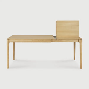Ethnicraft – Bok – Table A Rallonge Bok – Chêne - 120/180 cm