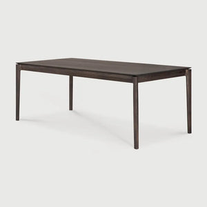 Ethnicraft – Bok – Table A Rallonge Bok – Chêne brun - 200/300 cm