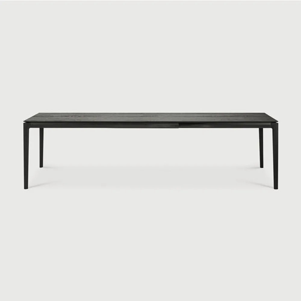 Ethnicraft – Bok – Table A Rallonge Bok – Chêne noir - 200/300 cm