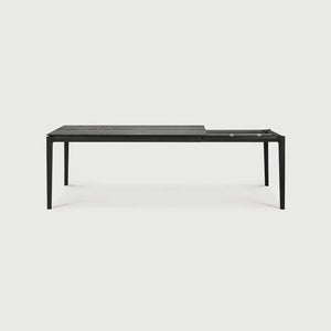 Ethnicraft – Bok – Table A Rallonge Bok – Chêne noir - 160/240 cm