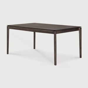 Ethnicraft – Bok – Table A Rallonge Bok – Chêne brun - 160/240 cm