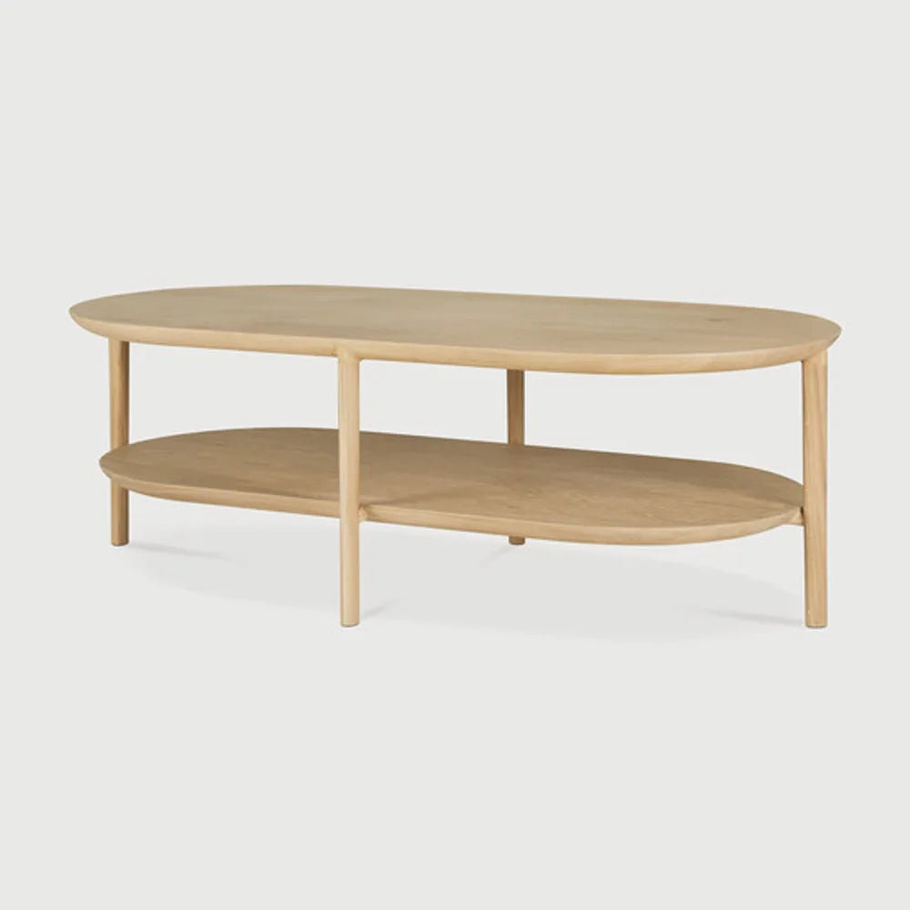 Ethnicraft – Bok – Table Basse Bok – Chêne
