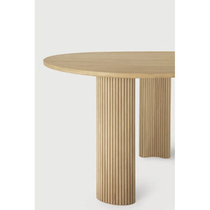 Ethnicraft – Boomerang – Bureau Boomerang – Chêne - 200 x 100 x 76 cm