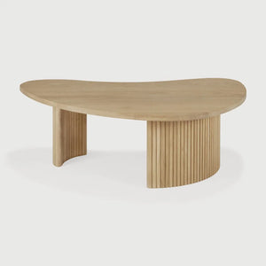 Ethnicraft – Boomerang – Table Basse Boomerang – Chêne - 90 x 61 x 29 cm