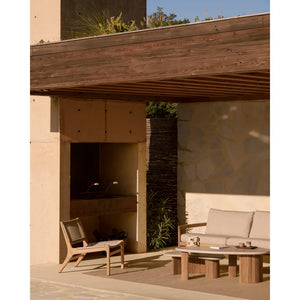 Ethnicraft – Boomerang – Table Basse De Jardin Boomerang en situation