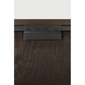 Ethnicraft – Bricks – Decoration Murale Bricks – Dark Brown - 120 x 90 cm - Rectangulaire