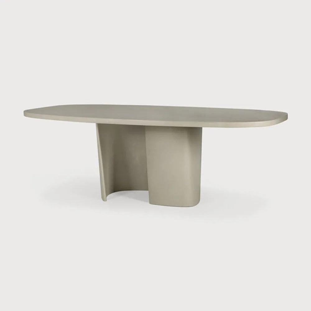 Ethnicraft – Canyon – Table De Jardin Canyon – Béton Gris Clair