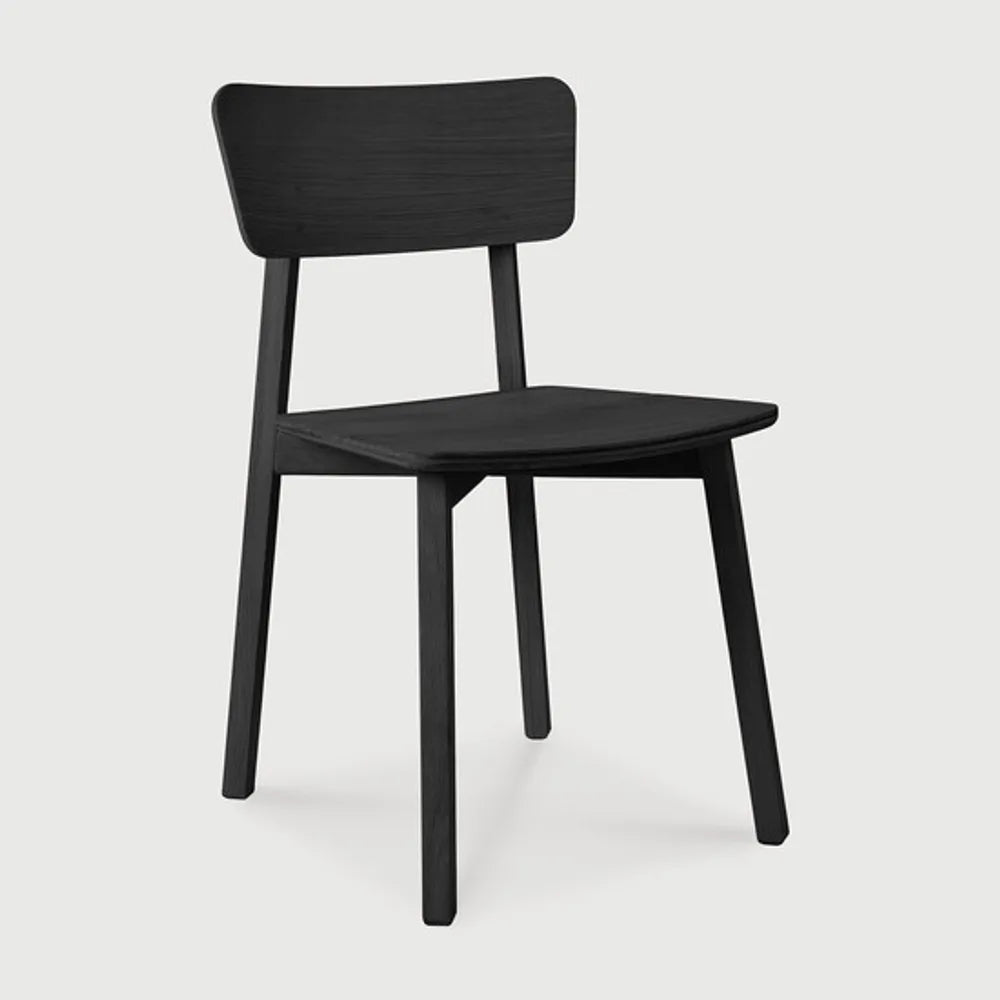 Ethnicraft – Casale – Chaise Casale – Chêne noir
