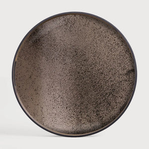 Ethnicraft – Classics – Plateau En Miroir Aged – Small - Rond