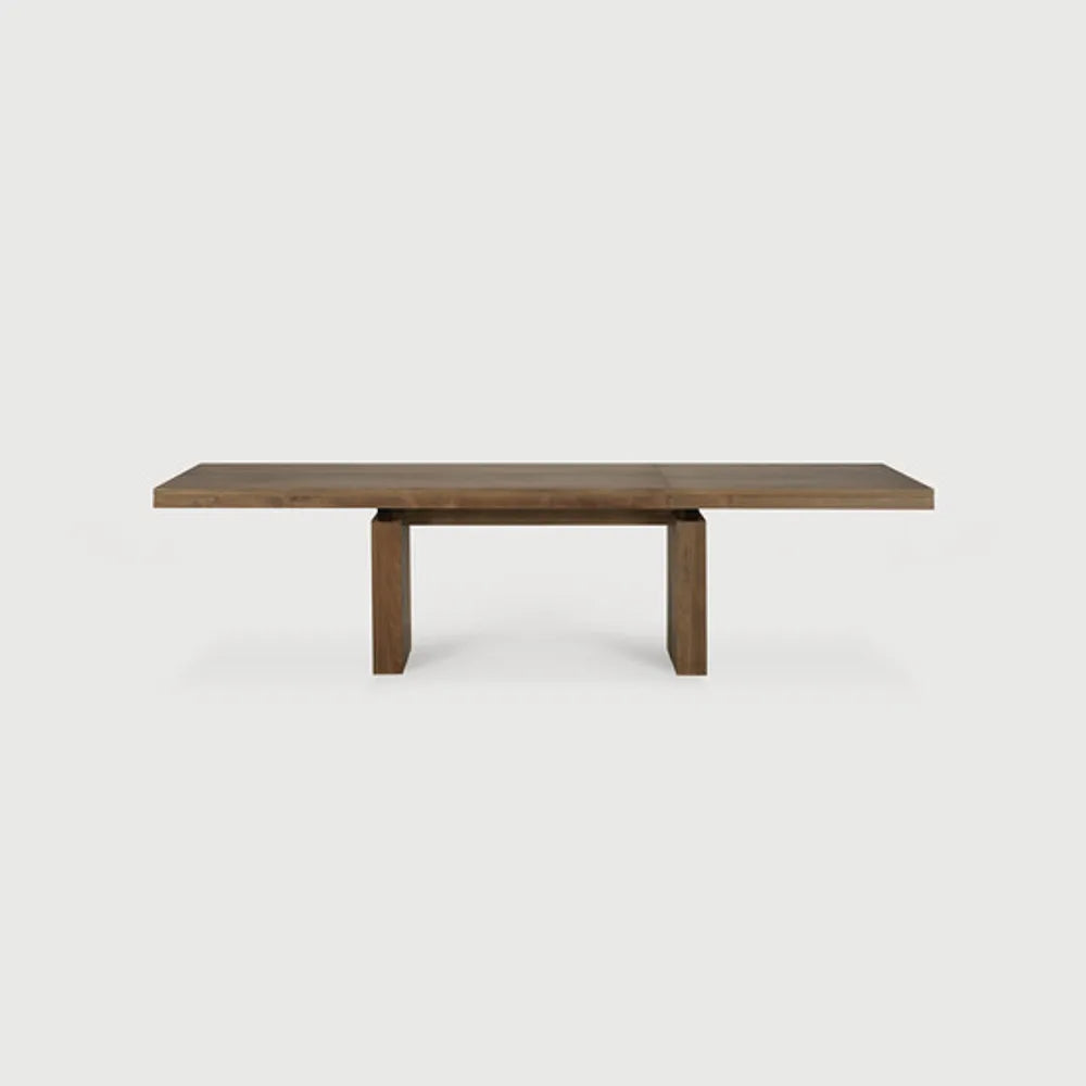 Ethnicraft – Double – Table A Rallonge Double – Teck
