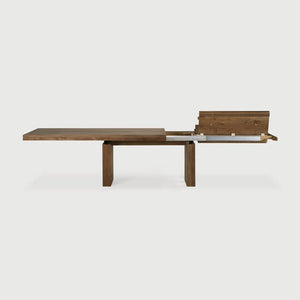 Ethnicraft – Double – Table A Rallonge Double – Teck