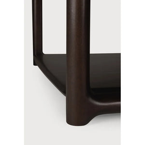 Ethnicraft – Eda – Table Basse Eda – Acajou rose brown - 80 x 80 x 40 cm