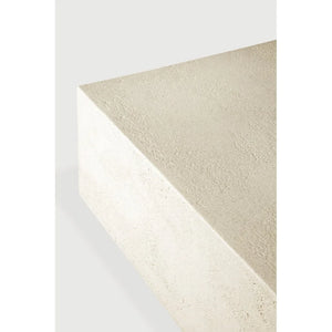 Ethnicraft – Elements – Table Basse Elements – Microciment - 120 x 90 x 25 cm - Rectangulaire