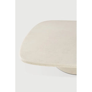 Ethnicraft – Elements – Table Basse Elements – Microciment - 134 x 96 x 30 cm - Galet