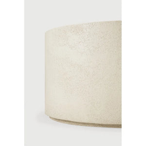 Ethnicraft – Elements – Table Basse Elements – Microciment - 60 x 60 x 37 cm - Rond