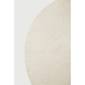 Ethnicraft – Elements – Table Basse Elements – Microciment - 80 x 80 x 32 cm - Rond - 31.5 x 31.5 x 12.5