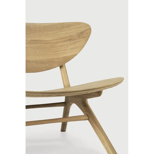 Ethnicraft – Eye – Fauteuil Eye – Chêne - Sans revêtement