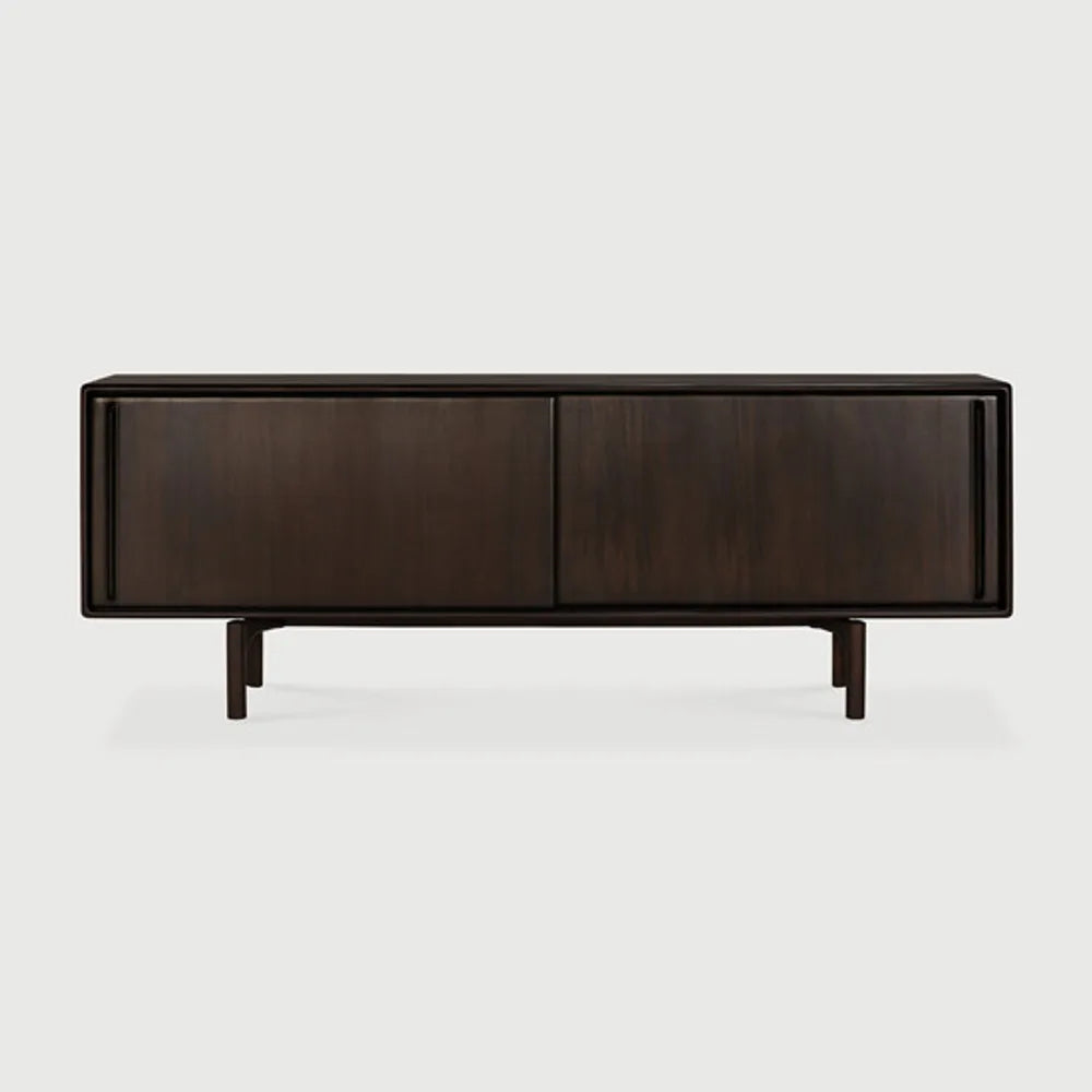 Ethnicraft – Flow – Buffet Flow – Acajou rose brown - 224 cm