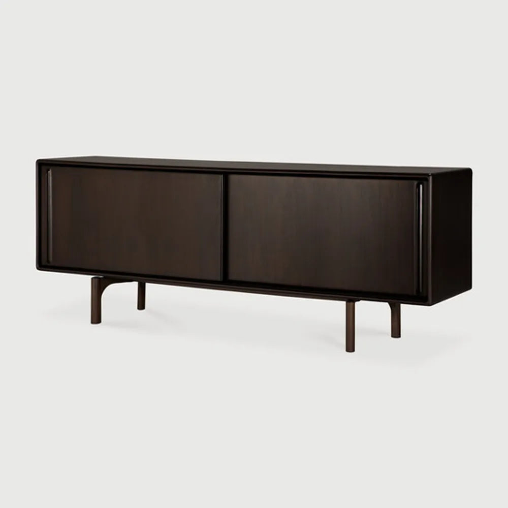 Ethnicraft – Flow – Buffet Flow – Acajou rose brown - 224 cm