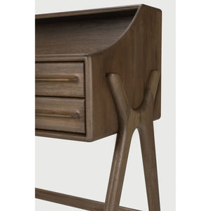 Ethnicraft – Flow – Bureau Flow – Teck wild brown