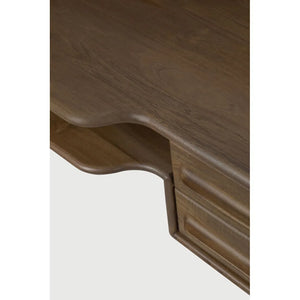Ethnicraft – Flow – Bureau Flow – Teck wild brown