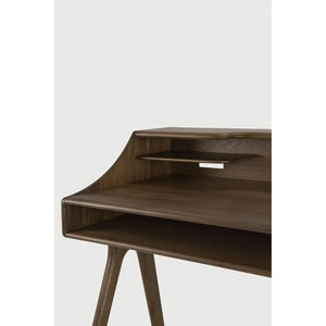 Ethnicraft – Flow – Bureau Flow – Teck wild brown