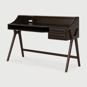 Ethnicraft – Flow – Bureau Flow – Acajou rose brown