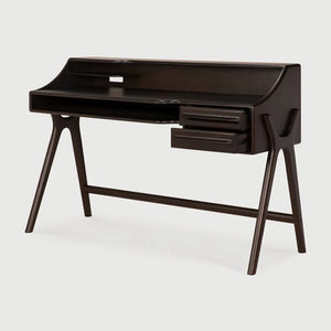 Ethnicraft – Flow – Bureau Flow – Acajou rose brown