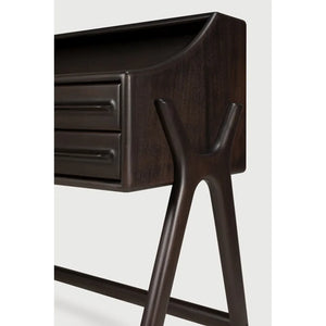 Ethnicraft – Flow – Bureau Flow – Acajou rose brown