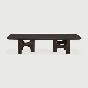 Ethnicraft – Flow – Table Basse Flow – Acajou rose brown