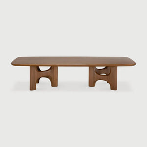 Ethnicraft – Flow – Table Basse Flow – Teck wild brown