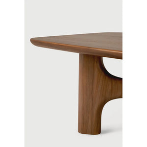 Ethnicraft – Flow – Table Basse Flow – Teck wild brown