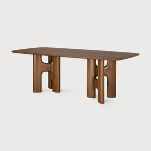 Ethnicraft – Flow – Table Flow – Teck wild brown - 220 cm