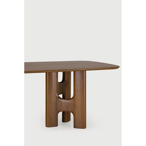Ethnicraft – Flow – Table Flow – Teck wild brown - 250 cm