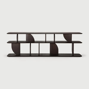 Ethnicraft – Geometric – Console De Canape Geometric – Teck brun foncé