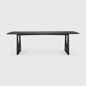 Ethnicraft – Geometric – Table Geometric – Chêne noir - 250 cm