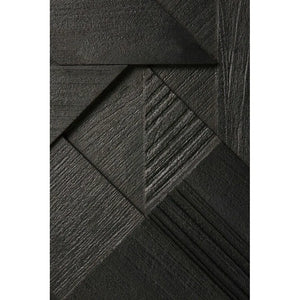 Ethnicraft – Graphic – Buffet Graphic – Teck noir - 168 cm