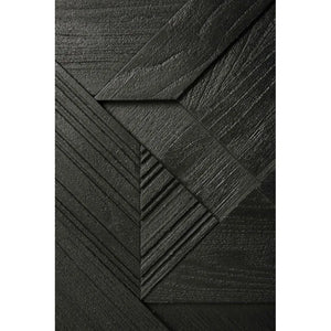 Ethnicraft – Graphic – Buffet Graphic – Teck noir - 168 cm