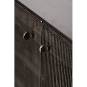 Ethnicraft – Grooves – Armoire Grooves – Teck noir clair