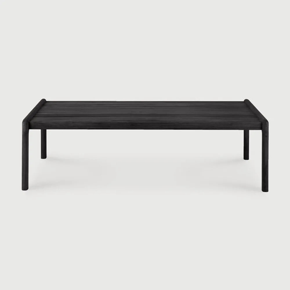 Ethnicraft – Jack – Table Basse De Jardin Jack – Teck noir - 120 cm