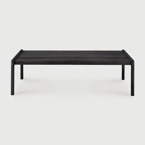 Ethnicraft – Jack – Table Basse De Jardin Jack – Teck noir - 120 cm