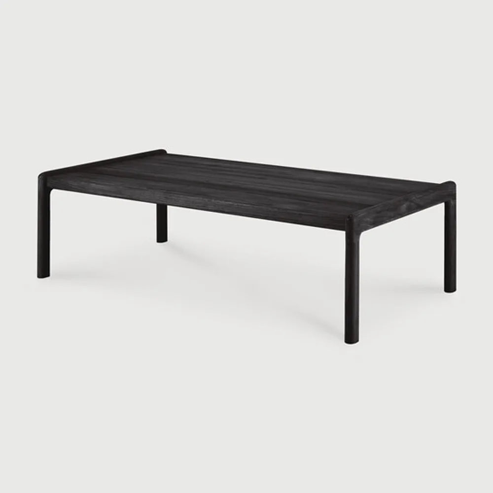 Ethnicraft – Jack – Table Basse De Jardin Jack – Teck noir - 120 cm