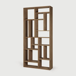 Ethnicraft – M – Etagere M – Teck - 104 x 30 x 219 cm