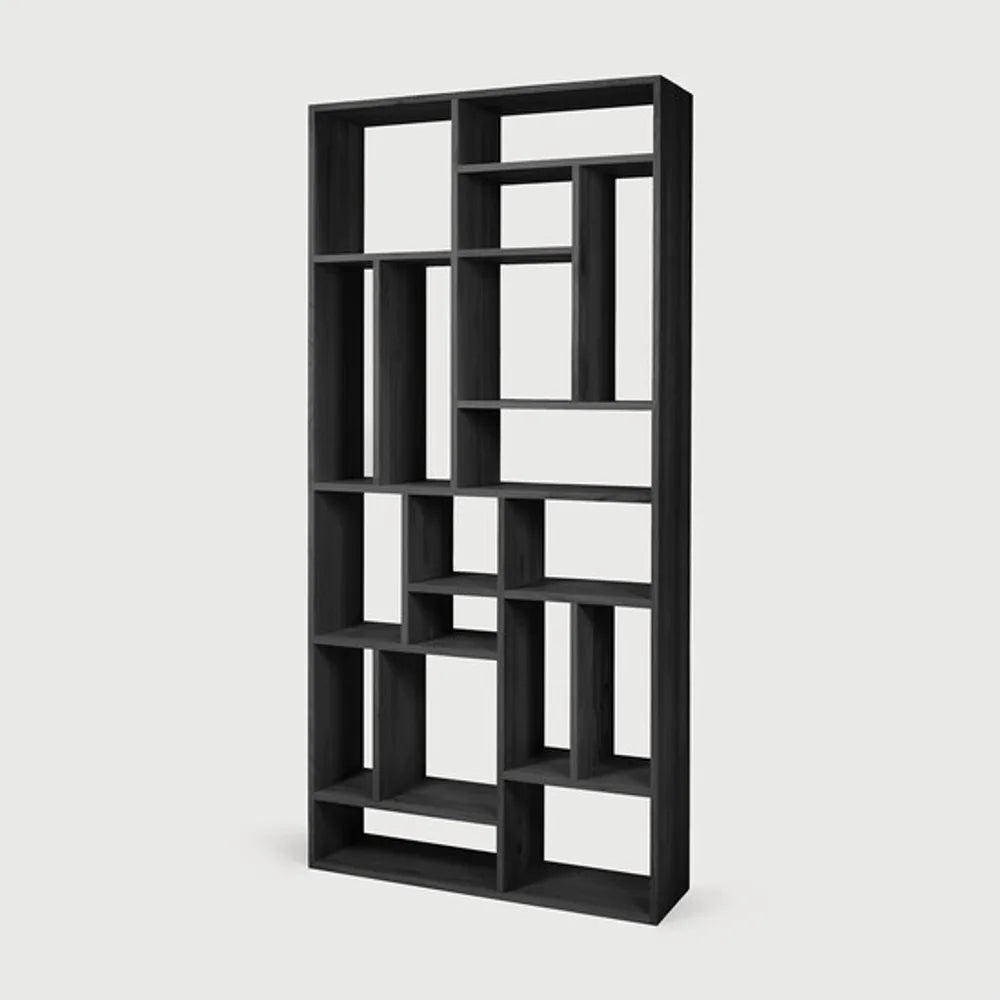 Ethnicraft – M – Etagere M – Chêne noir - 104 x 30 x 219 cm