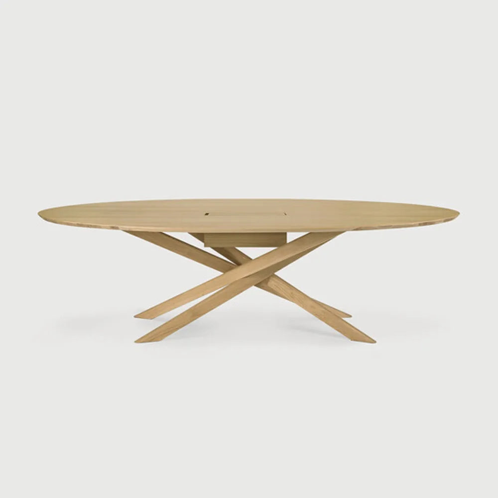Ethnicraft – Mikado – Table De Reunion Mikado – Chêne
