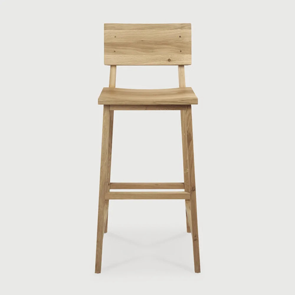Ethnicraft – N – Tabouret De Bar N4 – Default
