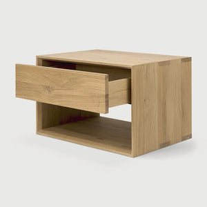 Ethnicraft – Nordic – Table De Chevet Nordic Ii – Chêne - Debout