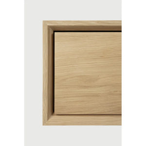 Ethnicraft – Nordic – Table De Chevet Nordic Ii – Chêne - Suspendu(e)