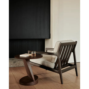 Ethnicraft – Oblic – Table D'Appoint Oblic en situation